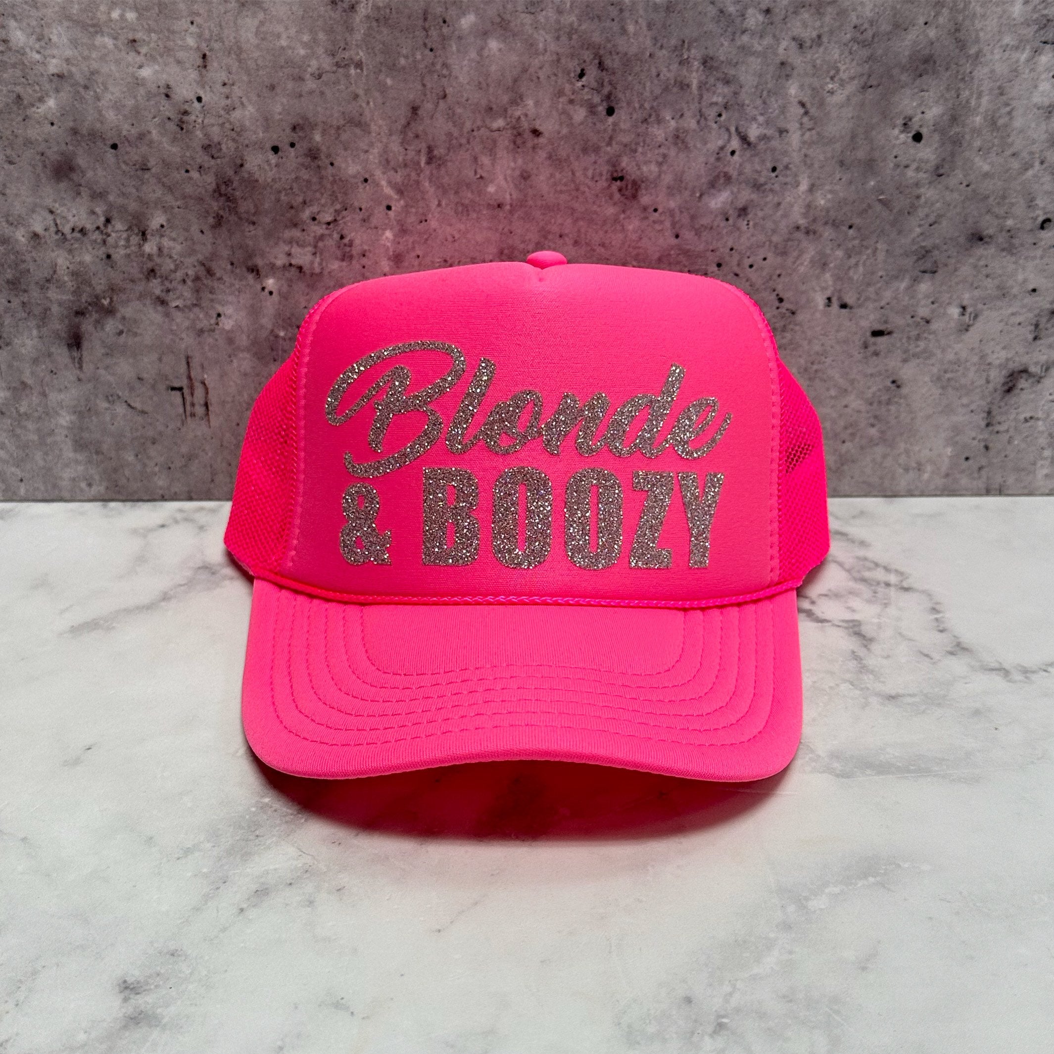 Blonde & Boozy Trucker