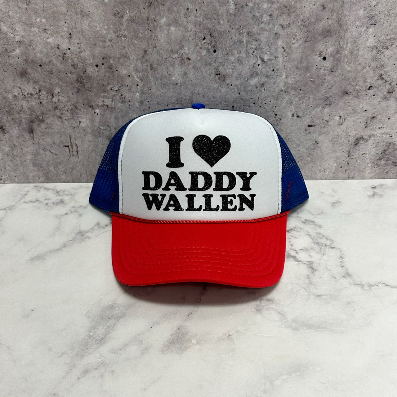 I Love Daddy Wallen Trucker Hat