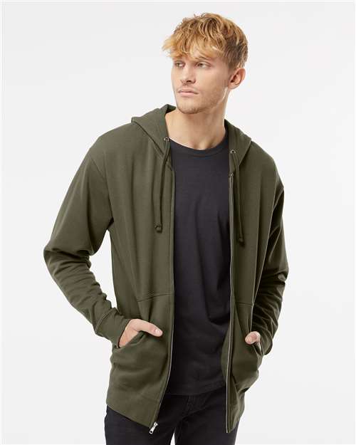 Independent Trading Co. - Midweight Full-Zip Hooded Sweatshirt - SS4500Z