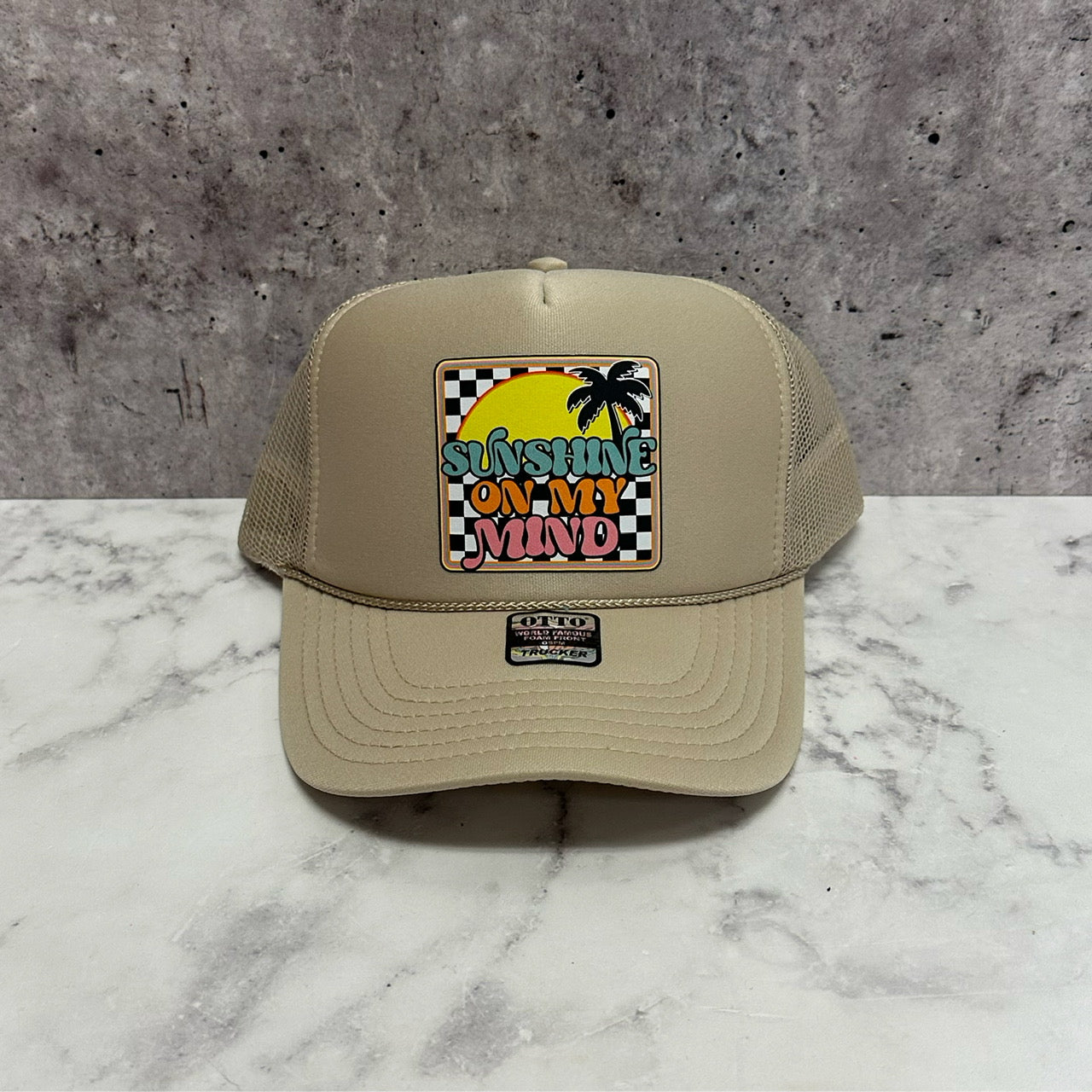 Sunshine On My Mind Trucker Hat
