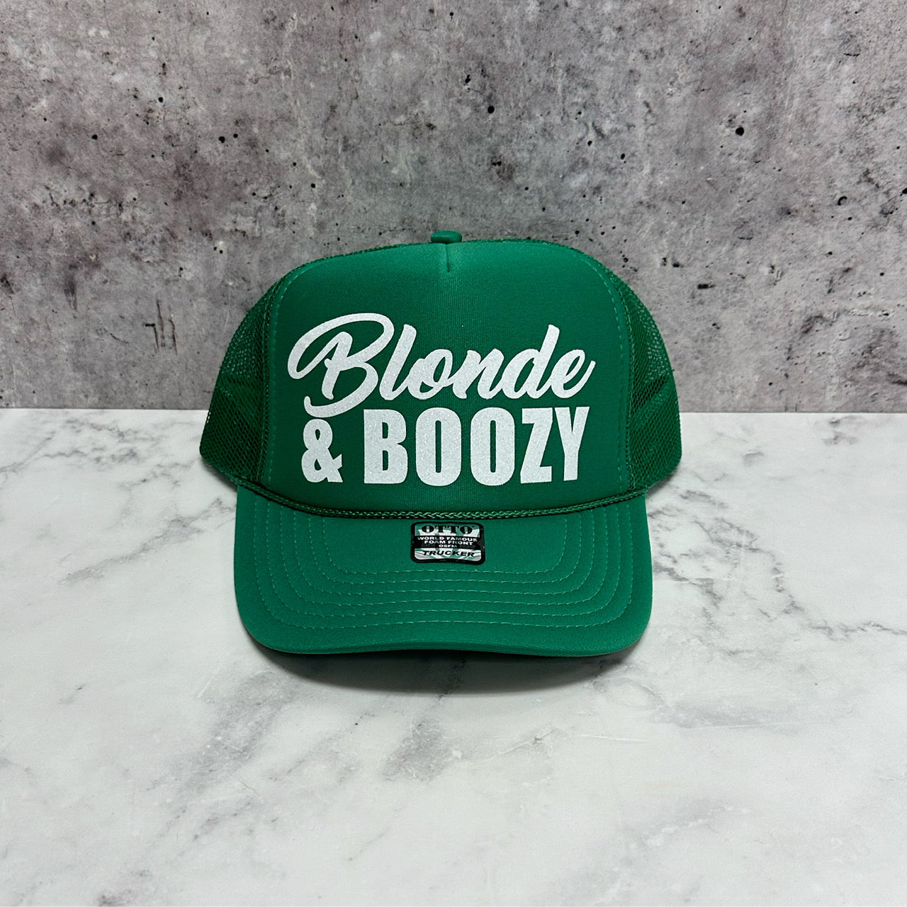 Blonde & Boozy Trucker