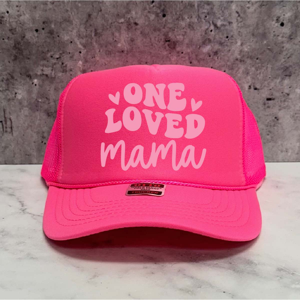 One Loved Mama Trucker Hat