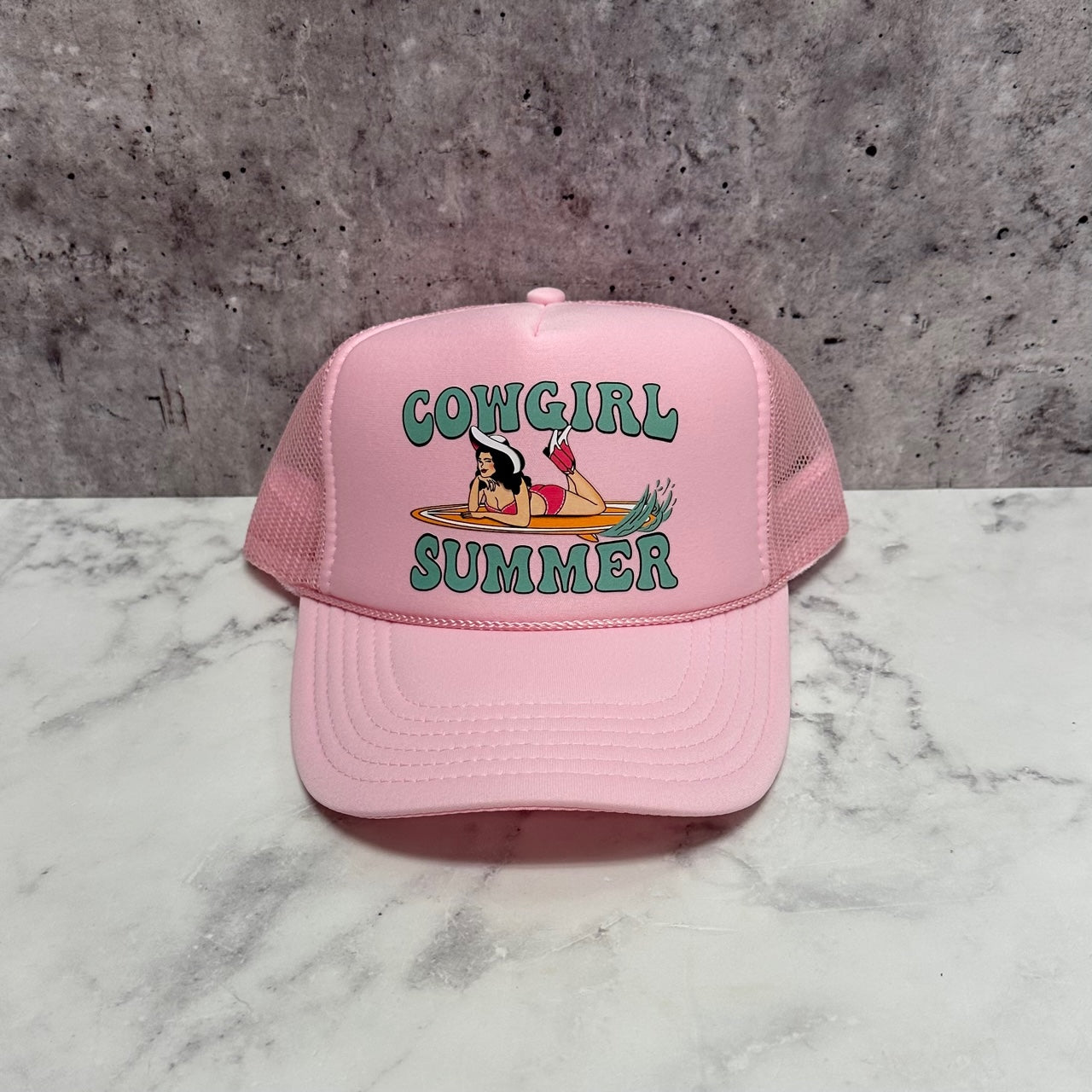 Cowgirl Summer Trucker Hat