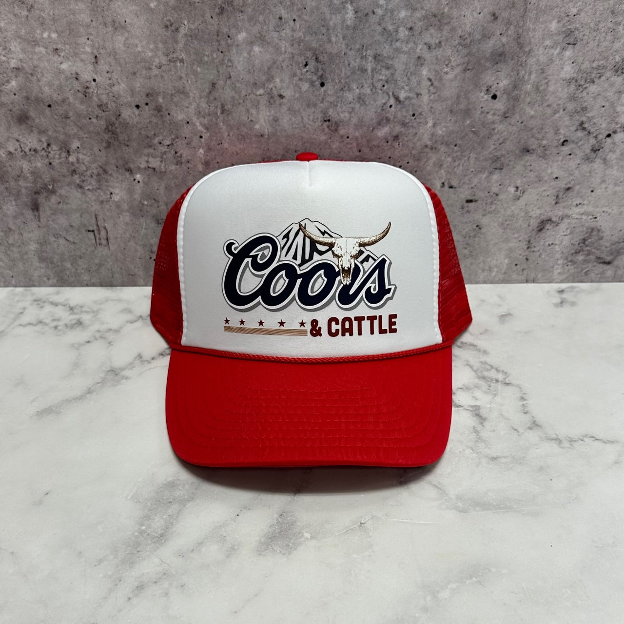 Coors & Cattle Trucker Hat