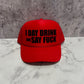 I Day Drink and Say F*ck Trucker Hat