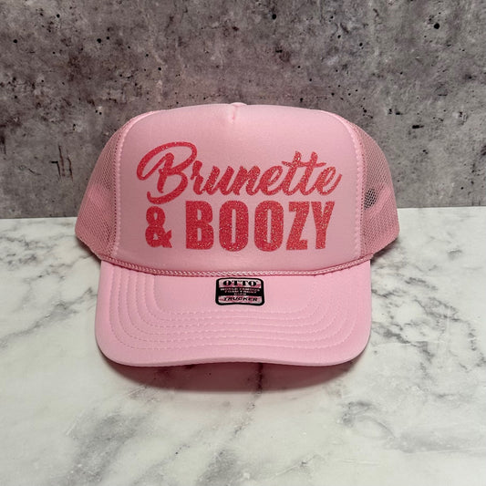 Brunette & Boozy Trucker