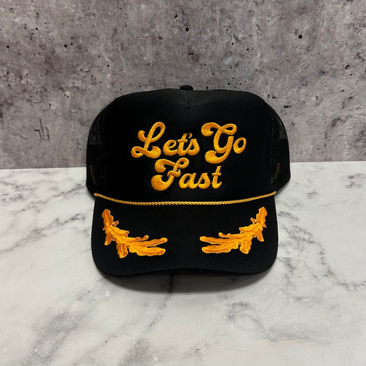 Lets Go Fast Trucker Hat