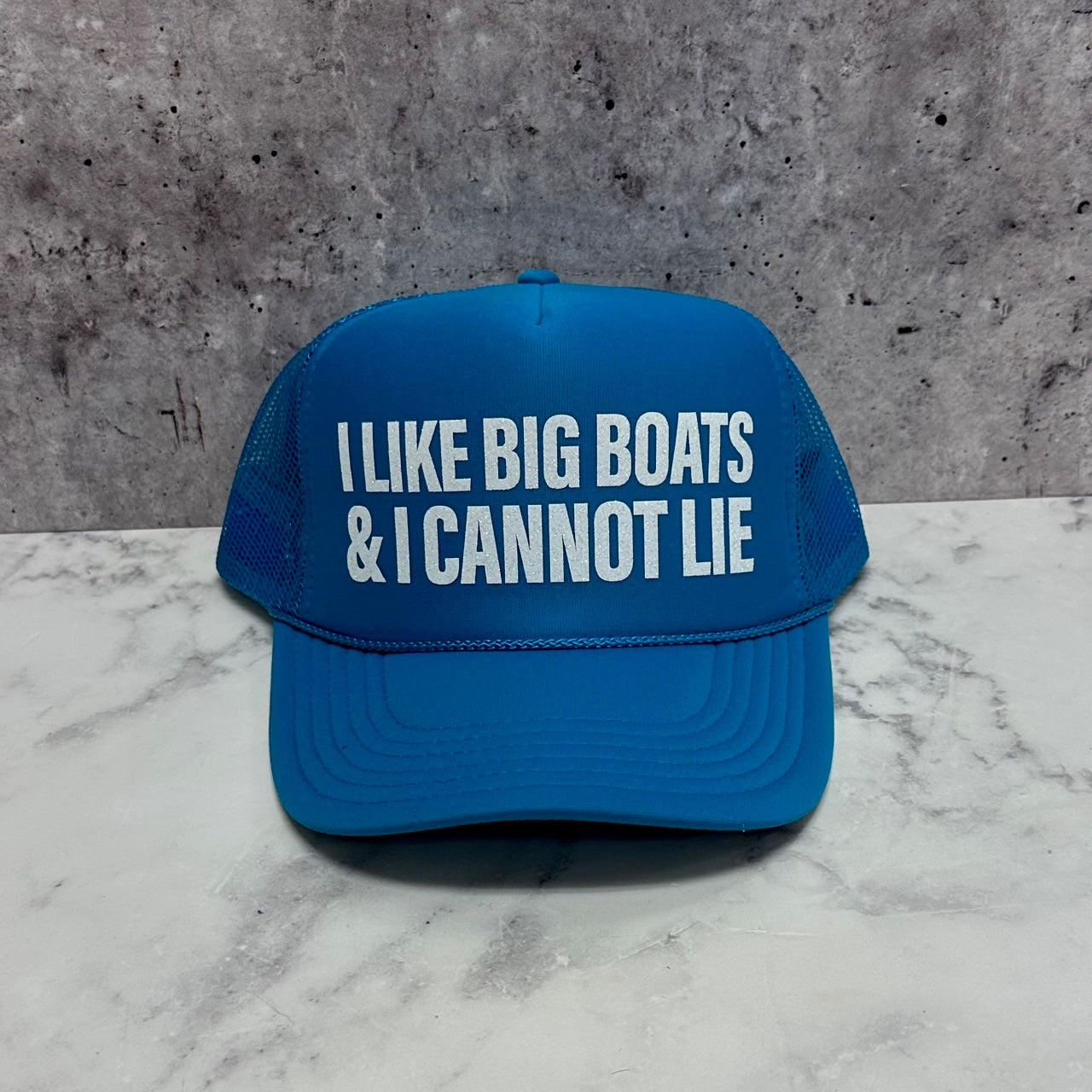 I Like Big Boats & I Cannot Lie Trucker Hat