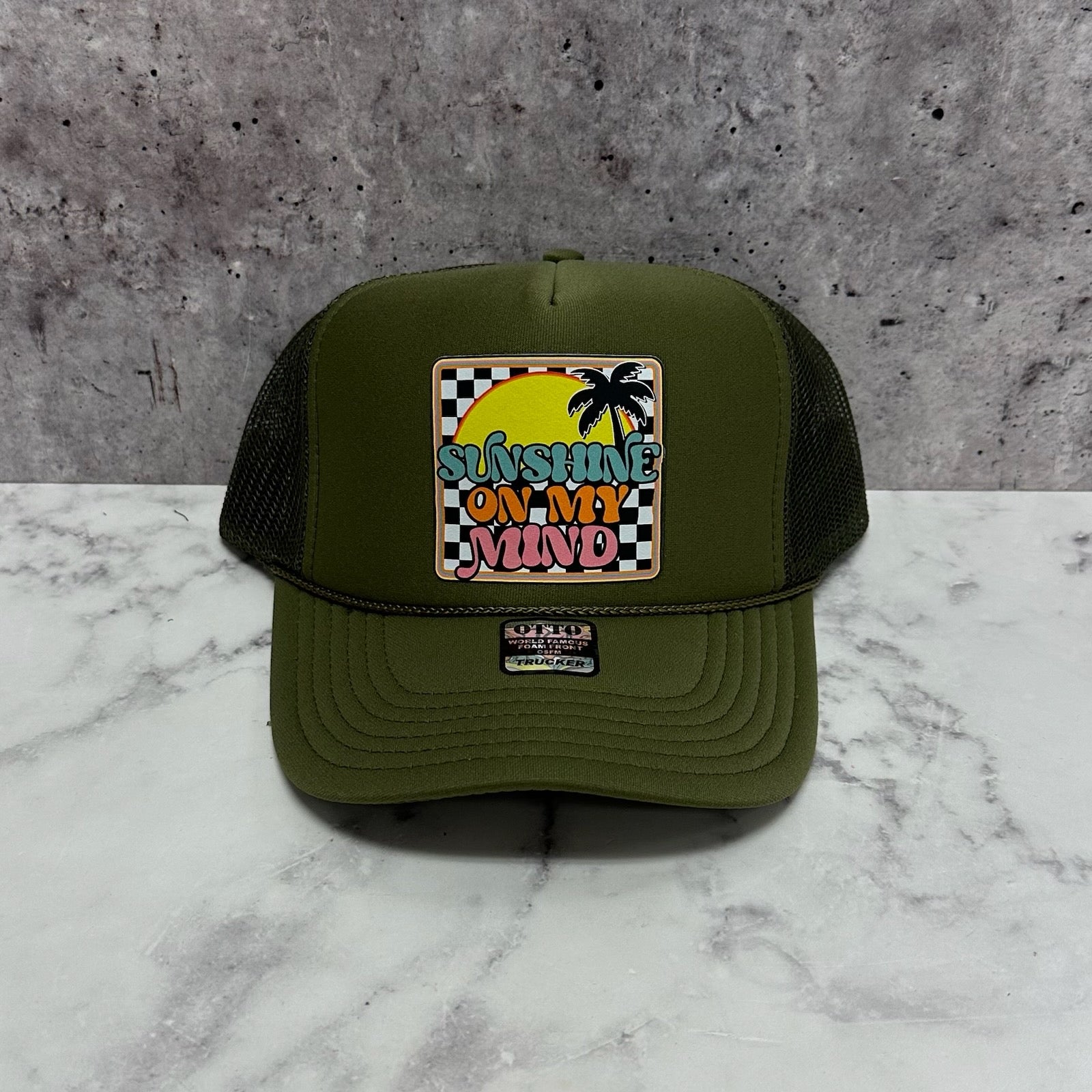 Sunshine On My Mind Trucker Hat