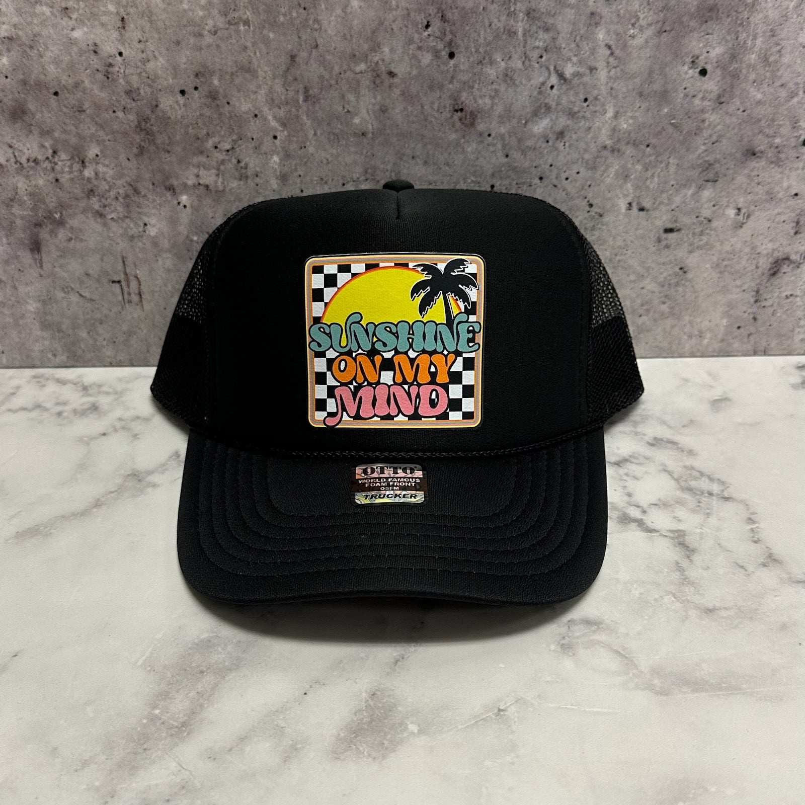 Sunshine On My Mind Trucker Hat