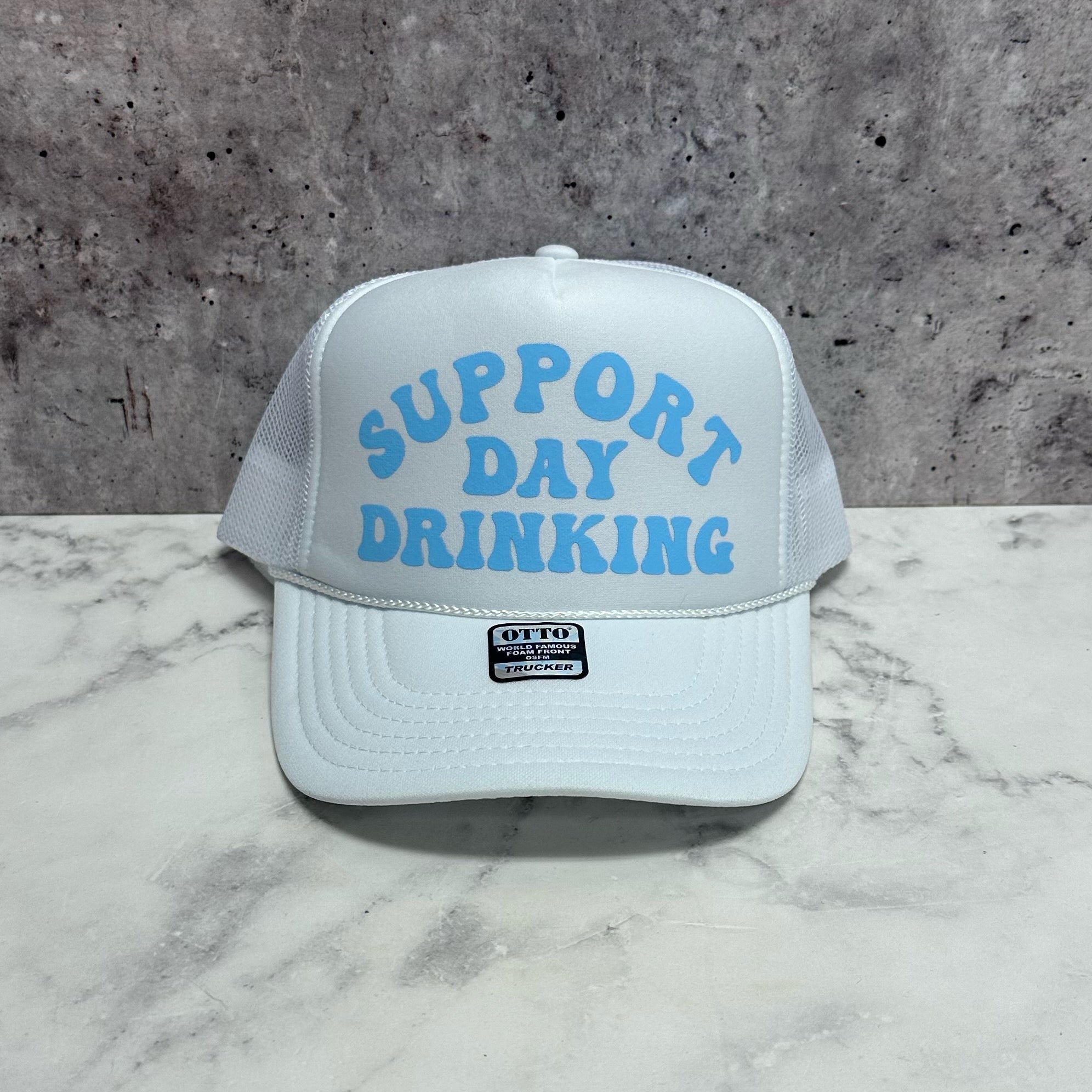 Support Day Drinking Trucker Hat