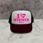 I Heart Wiener Dogs Trucker Hat