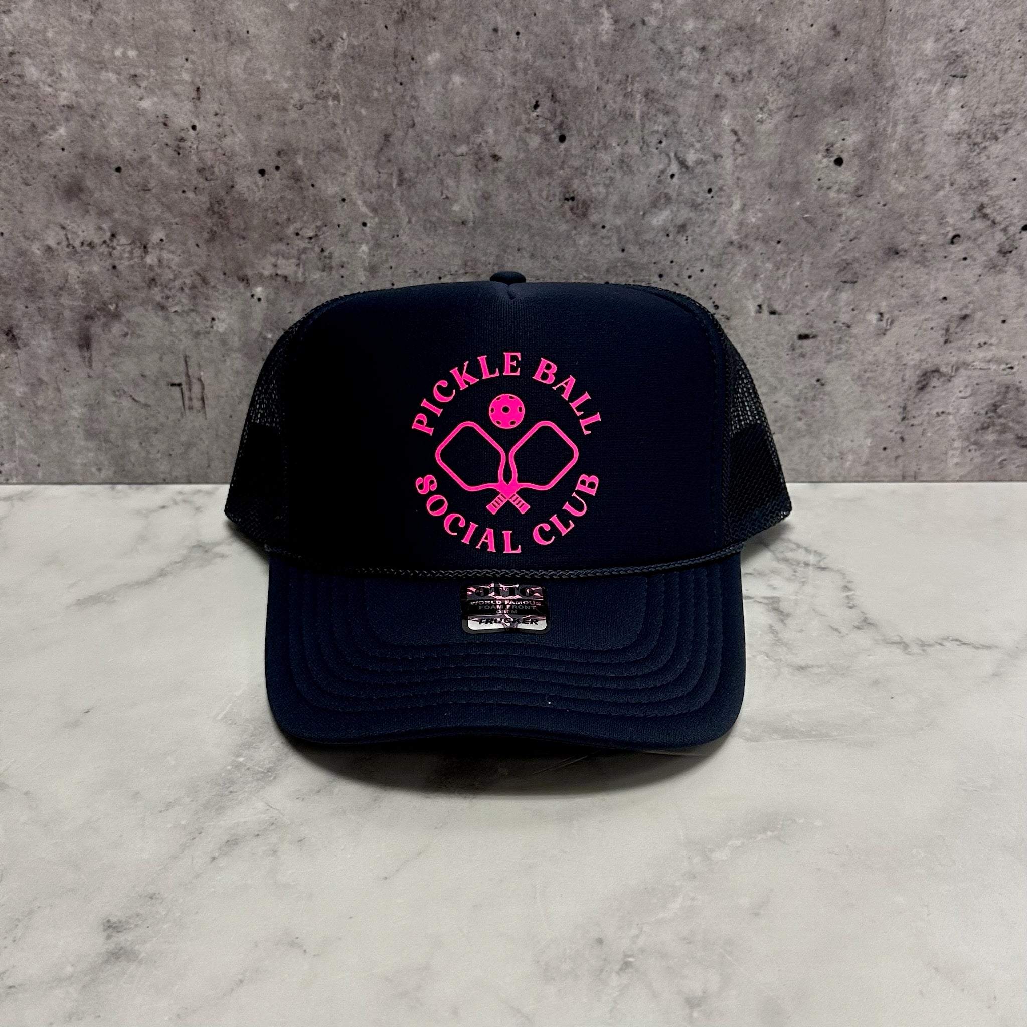 Pickle Ball Social Club Trucker Hat