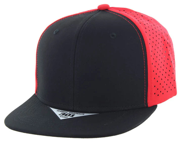 Kamel 301DP Hydro 6 Panel Performance Flat Bill Hat