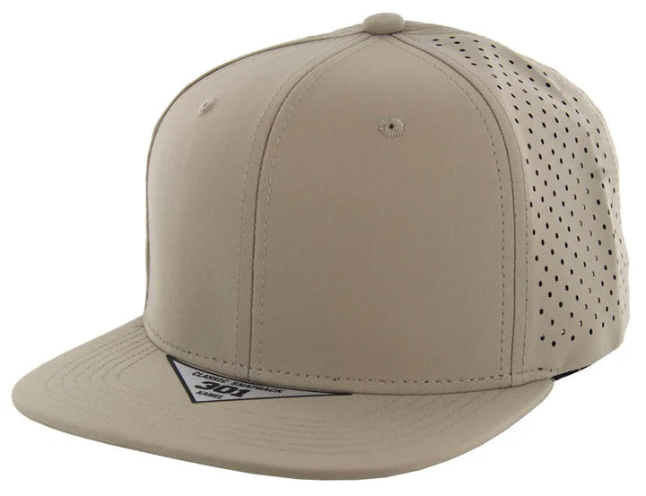 Kamel 301DP Hydro 6 Panel Performance Flat Bill Hat