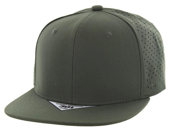 Kamel 301DP Hydro 6 Panel Performance Flat Bill Hat