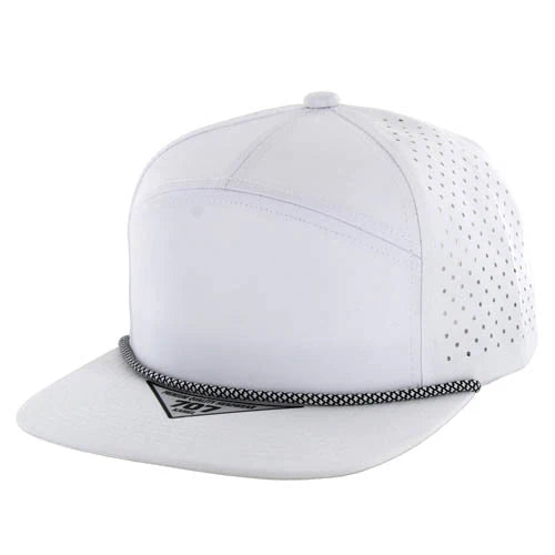 Kamel 7 Panel mid-structured rope water resistant 707 Snapback Trucker Cap