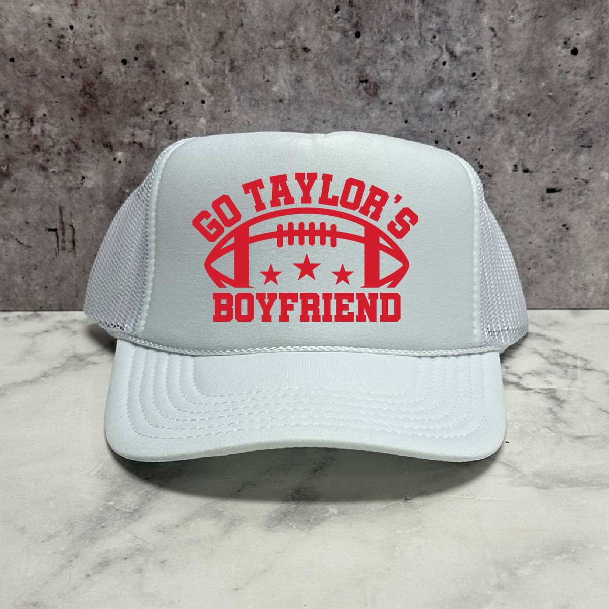 Go Taylor's Boyfriend Trucker Hat