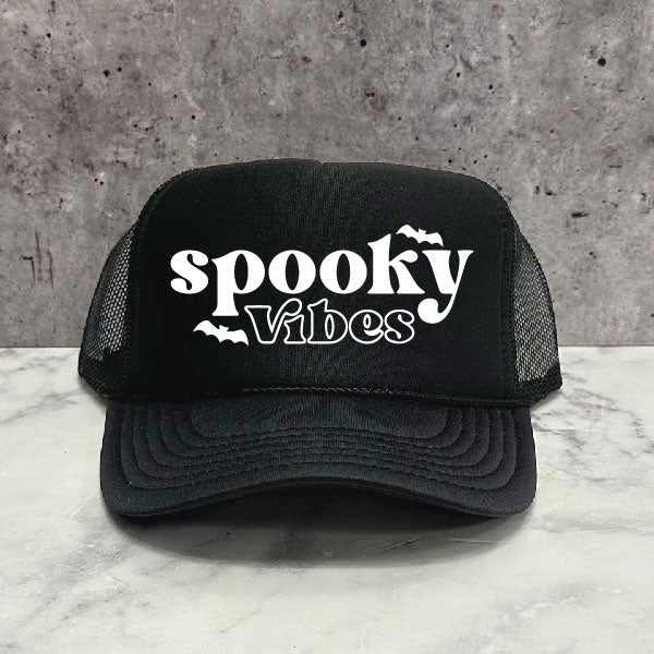 Spooky Vibes Halloween Trucker Hat