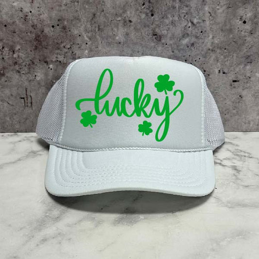 Lucky Clover Trucker Hat