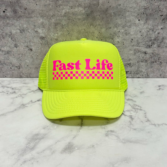 Fast Life Trucker Hat