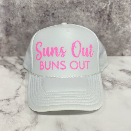Suns Out Buns Out Trucker