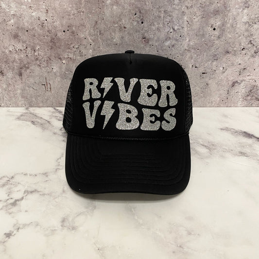 River Vibes Groovy Bolt Trucker Hat