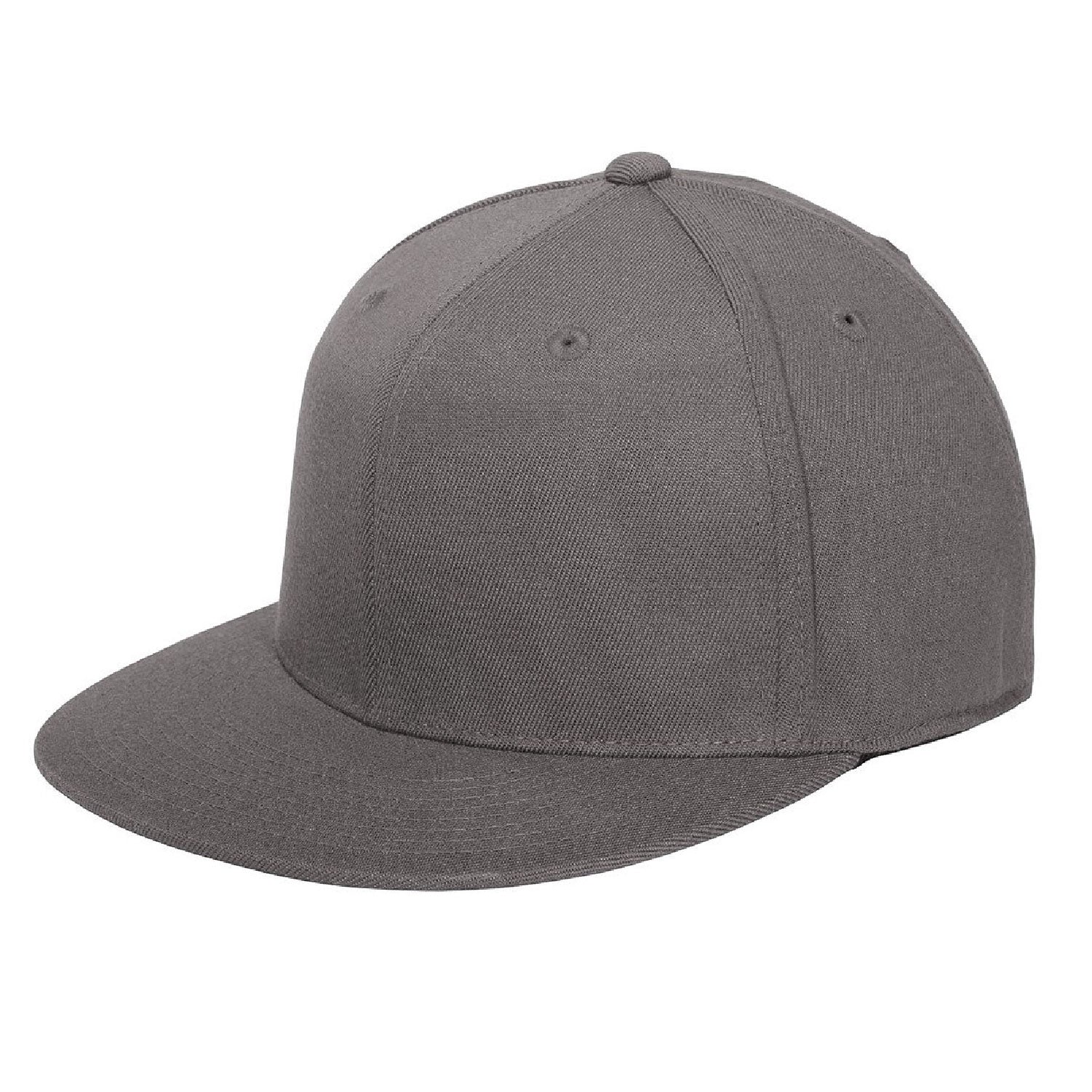 FlexFit 210 Premium Fitted Flat Bill Cap