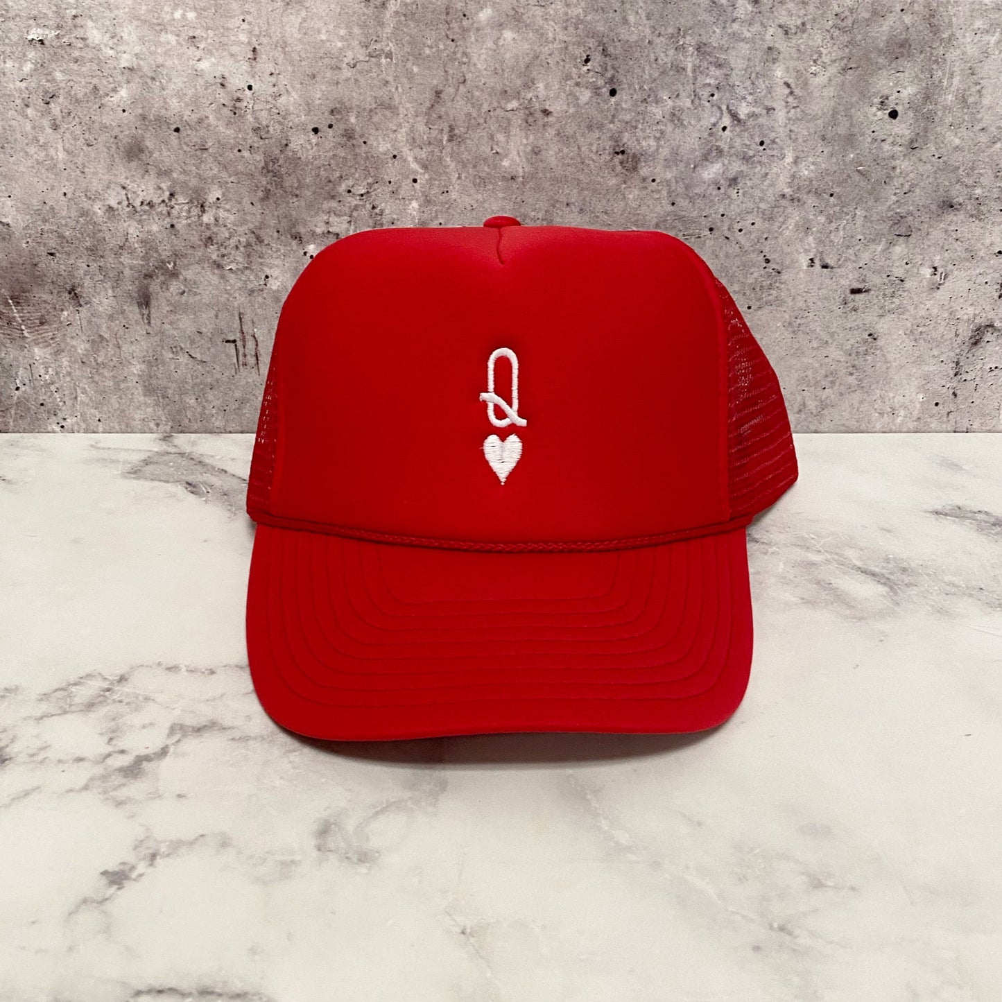Queen Trucker Hat Embroidered