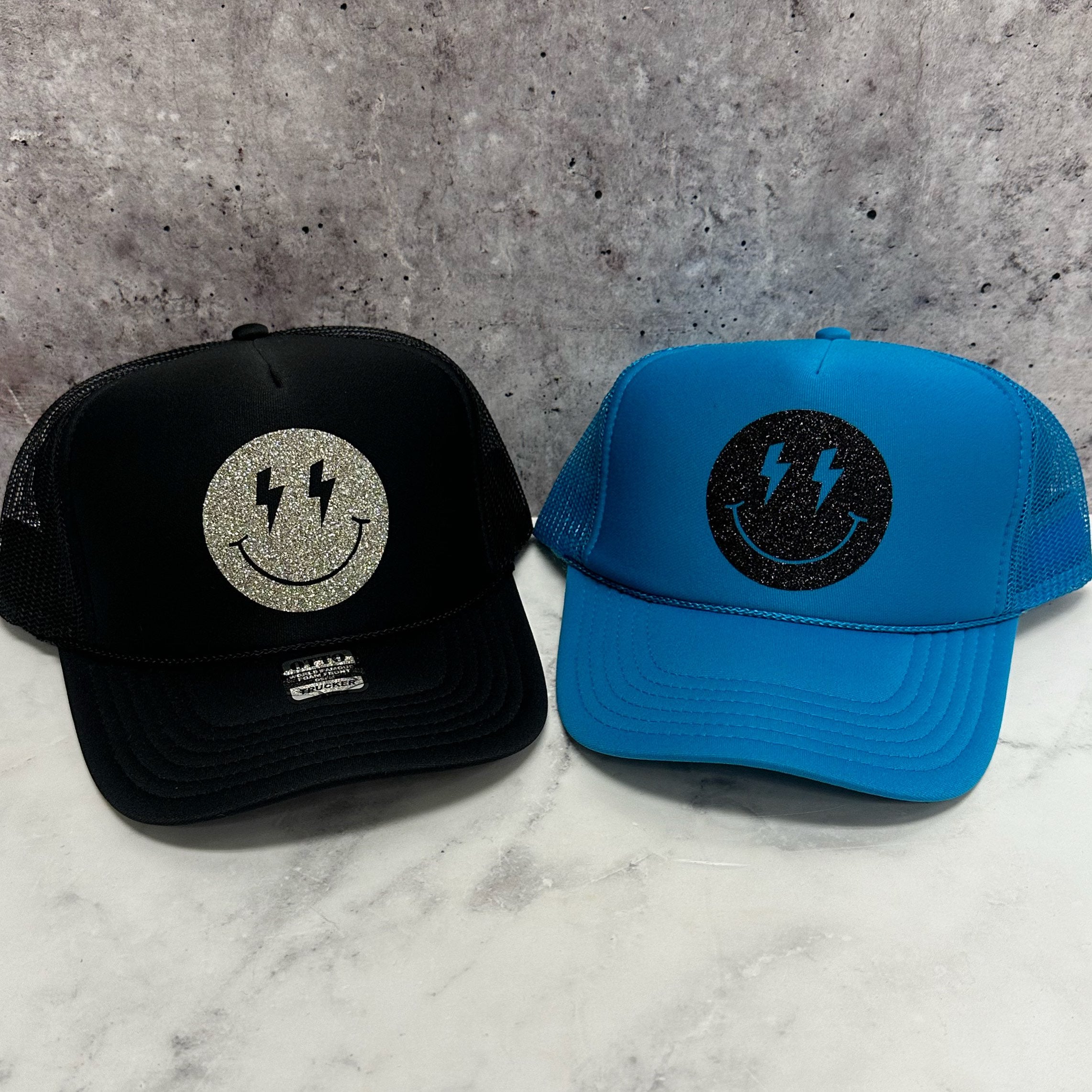 Smiley Bolt Eyes Trucker