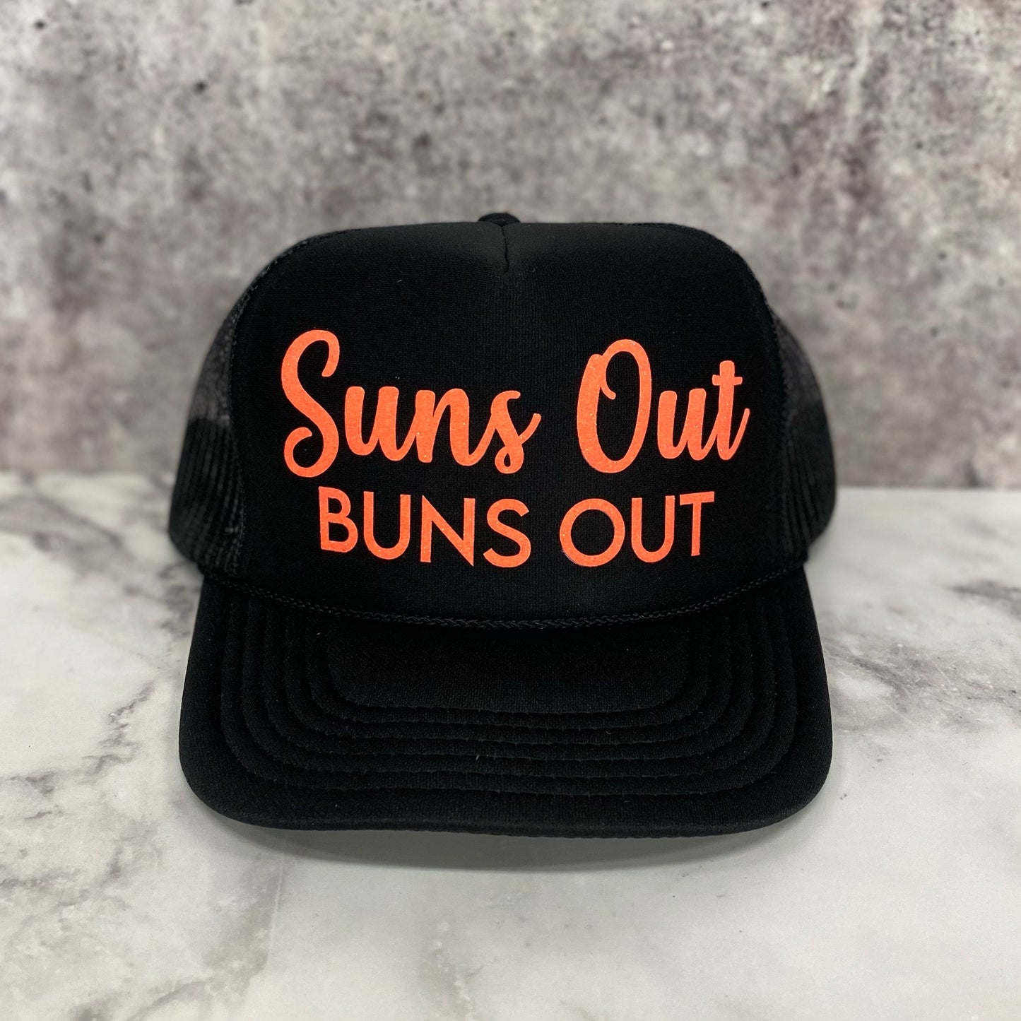 Suns Out Buns Out Trucker