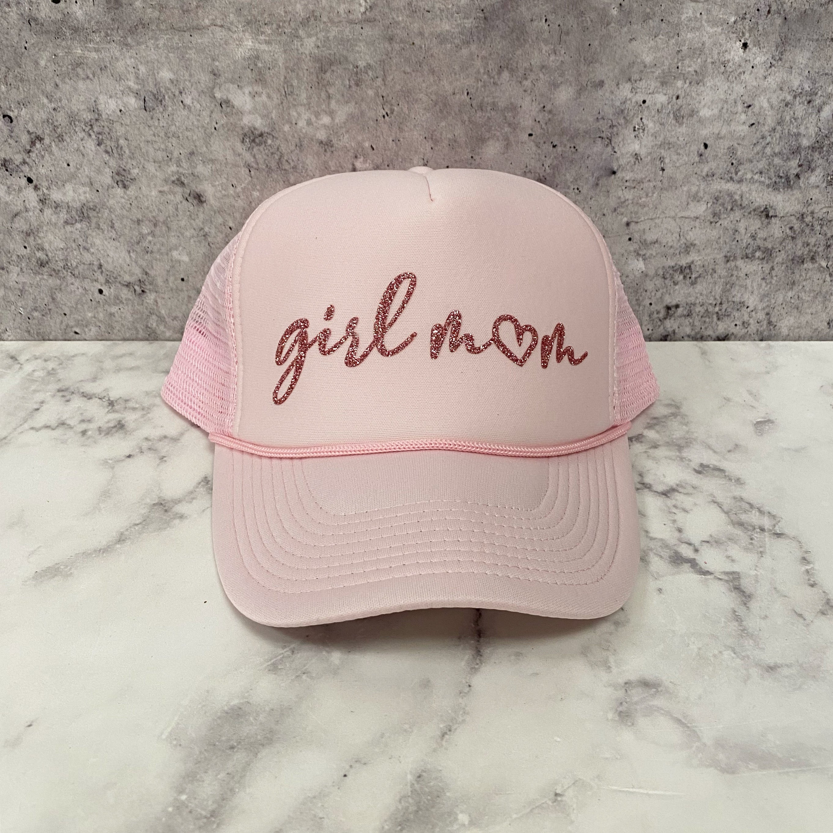 girl mom trucker hat