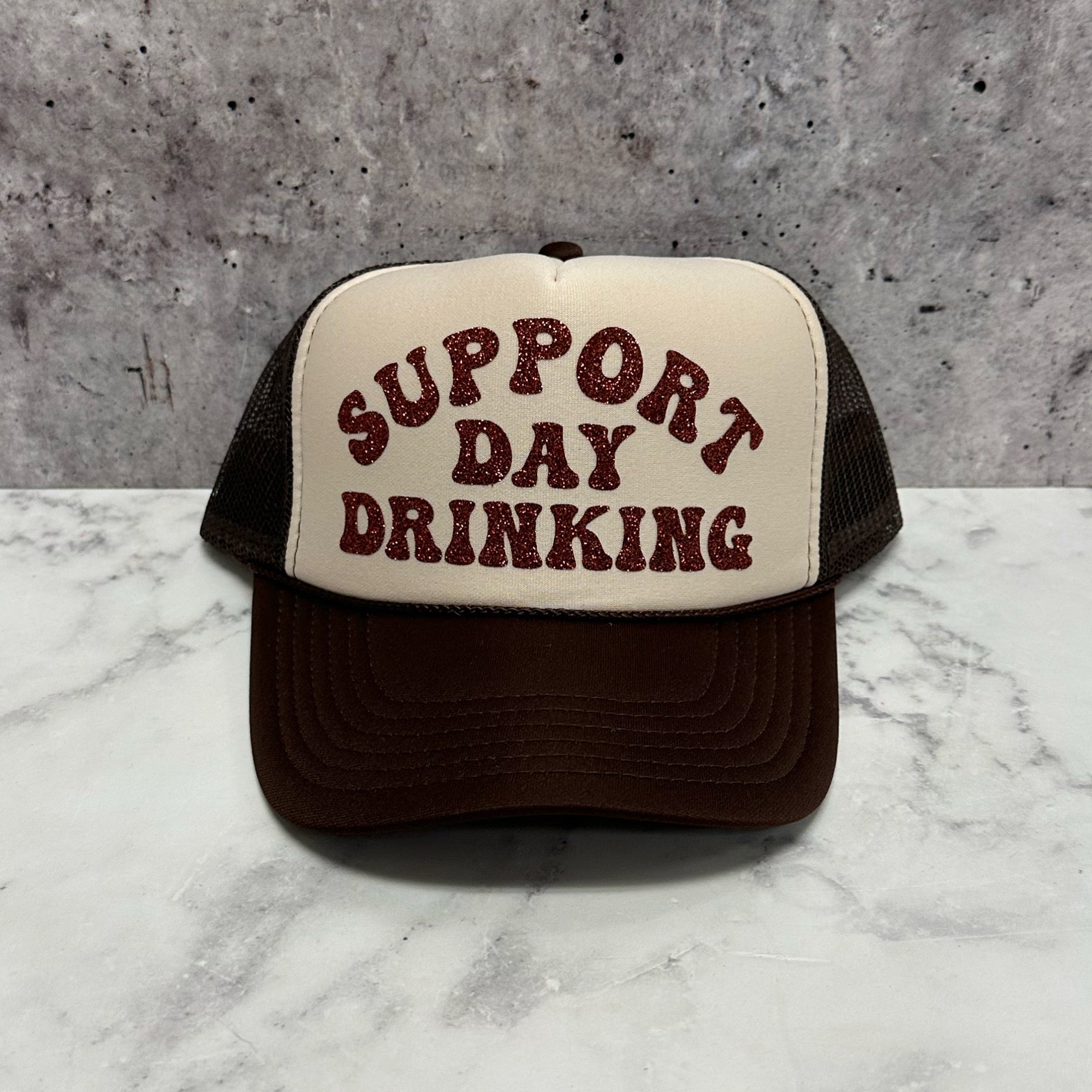 Support Day Drinking Trucker Hat