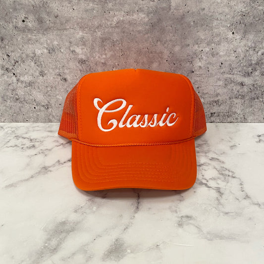 Classic Embroidered Trucker Hat