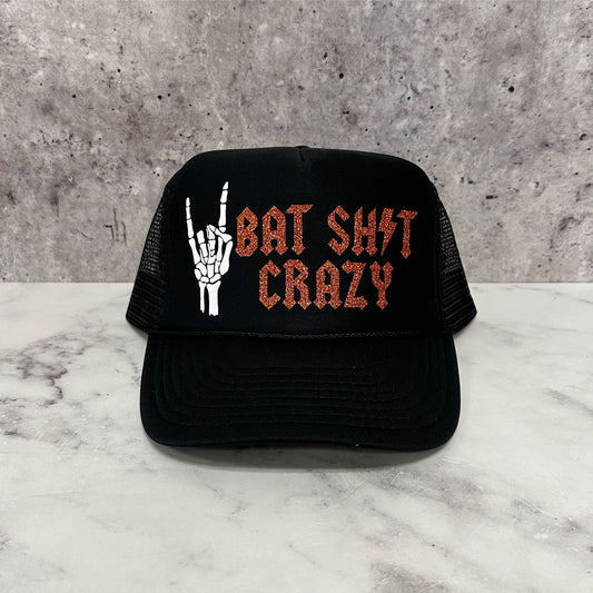 Bat Sh!t Crazy Halloween Trucker Hat