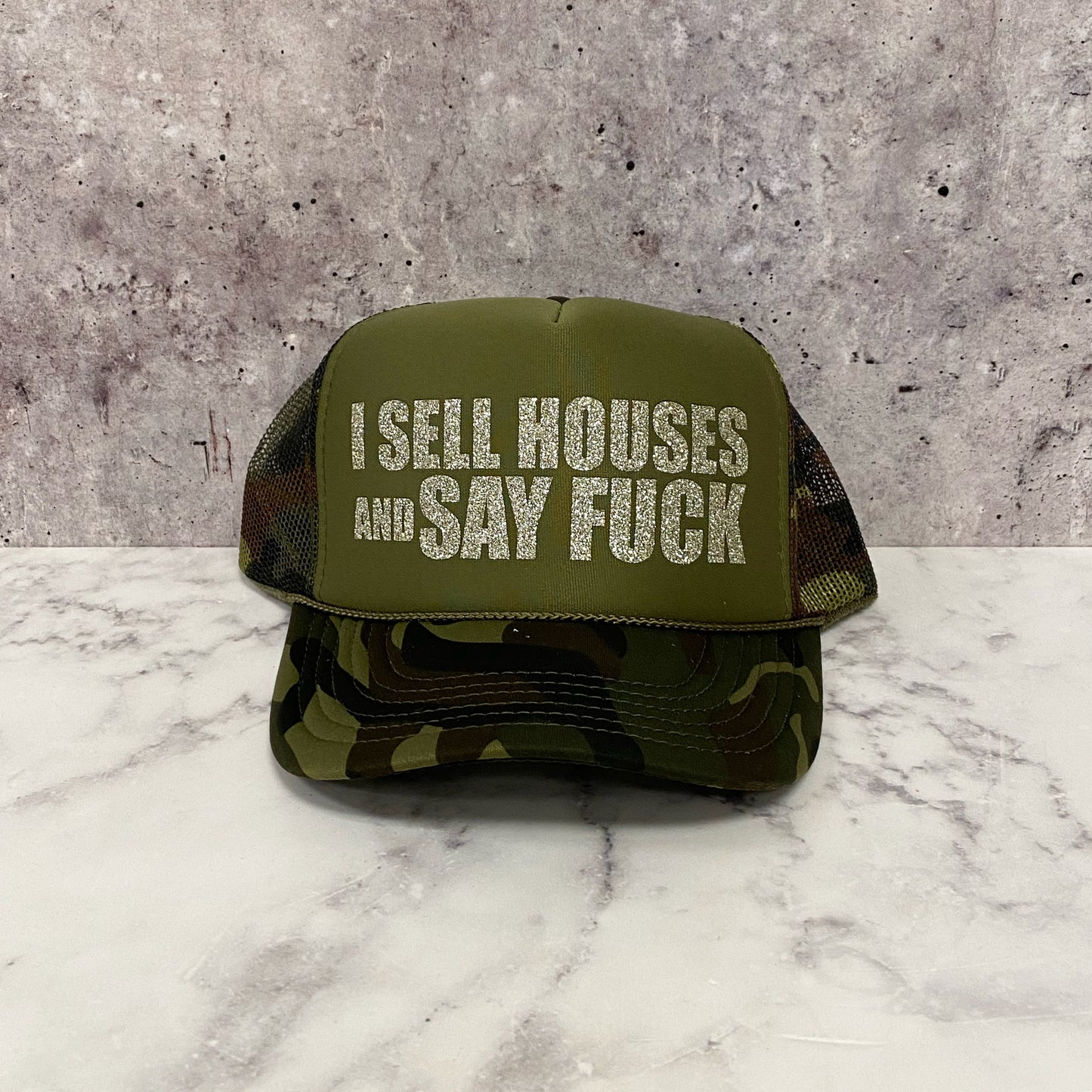 I sell houses and say f*ck Trucker Hat