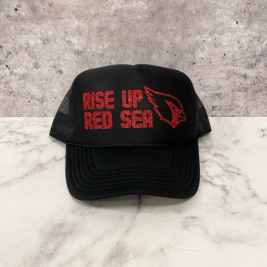 Rise Up Red Sea Trucker Hat