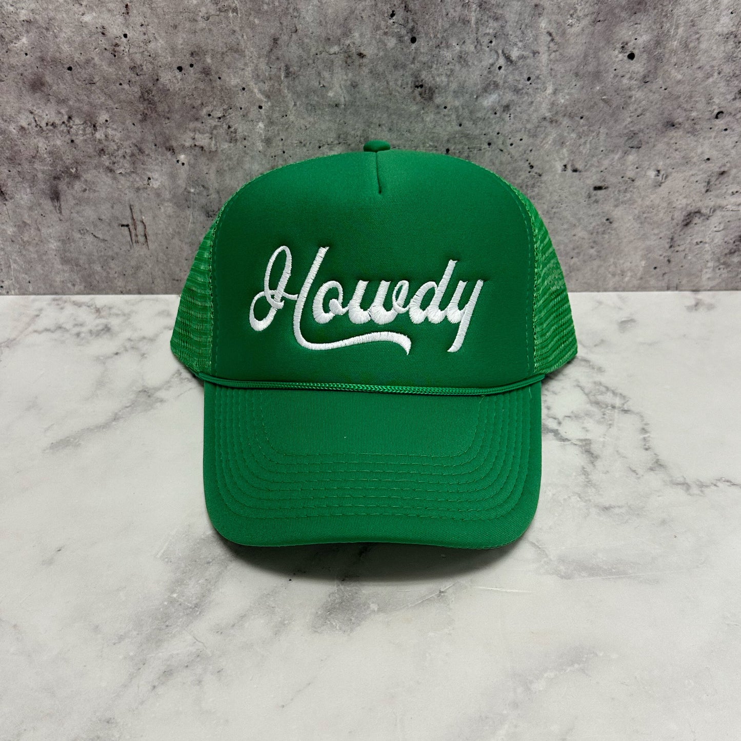 Embroidered Howdy Trucker Hat