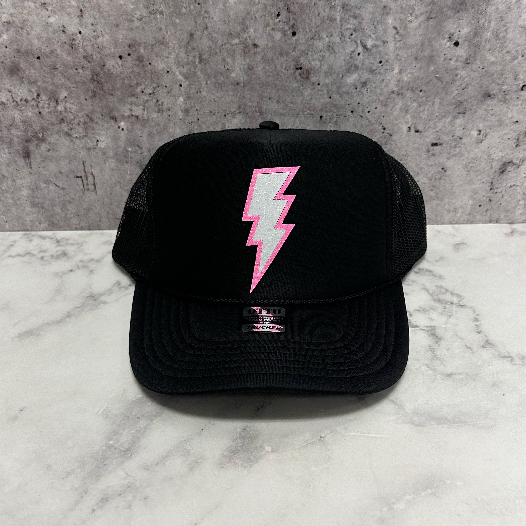 2 Color Bolt Trucker Hat