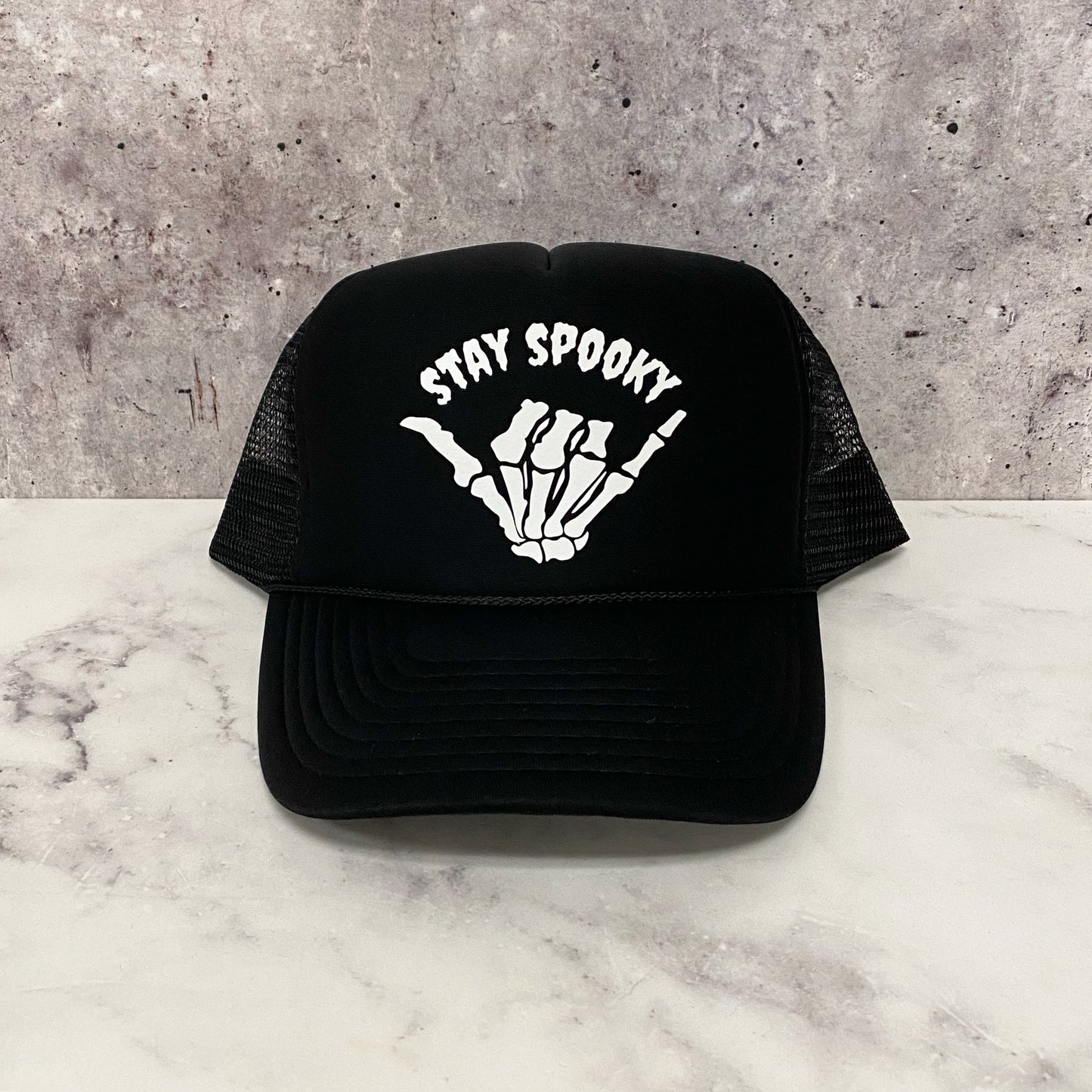 Stay Spooky Halloween Trucker Hat