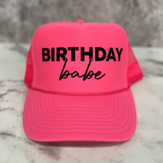 Birthday Babe Trucker
