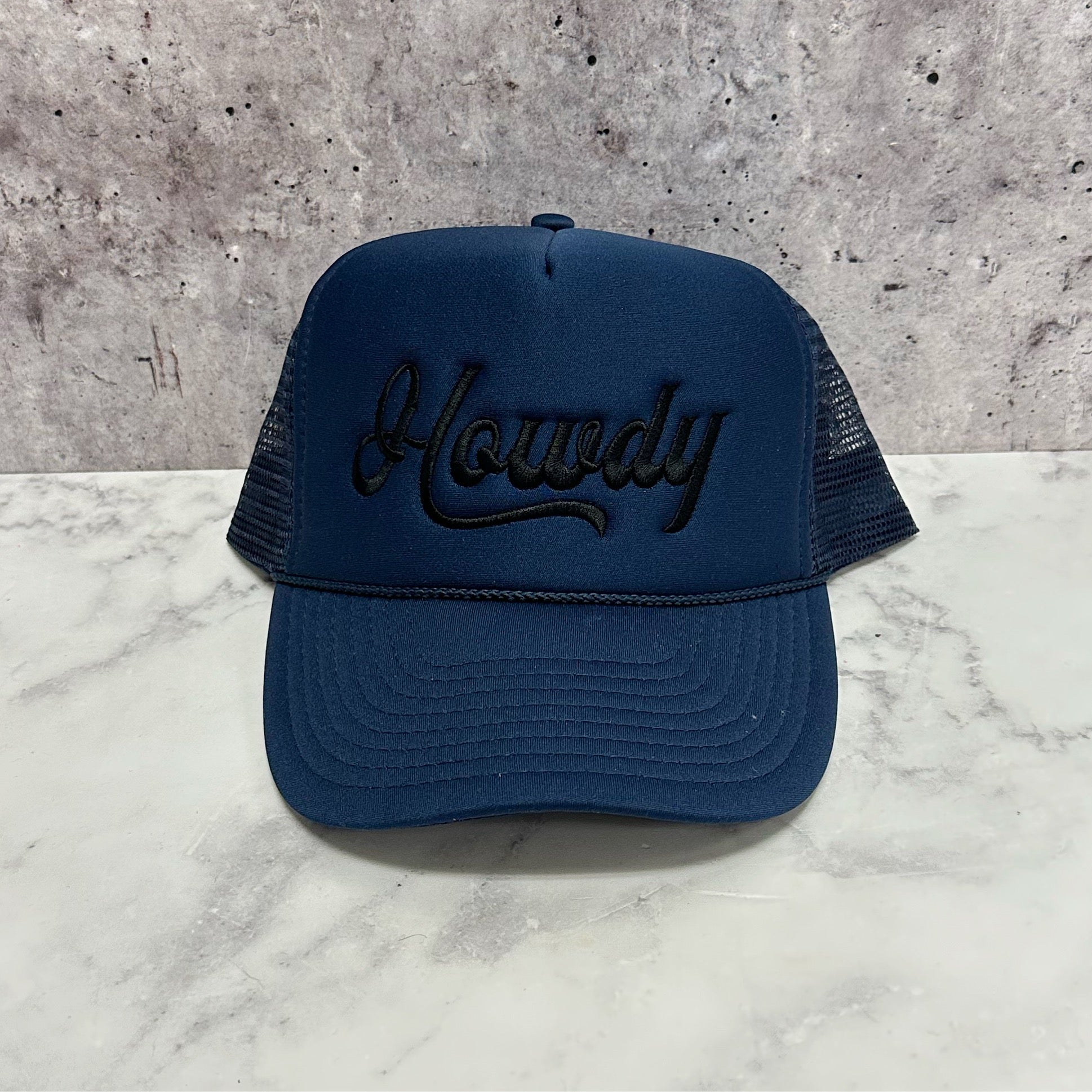 Embroidered Howdy Trucker Hat