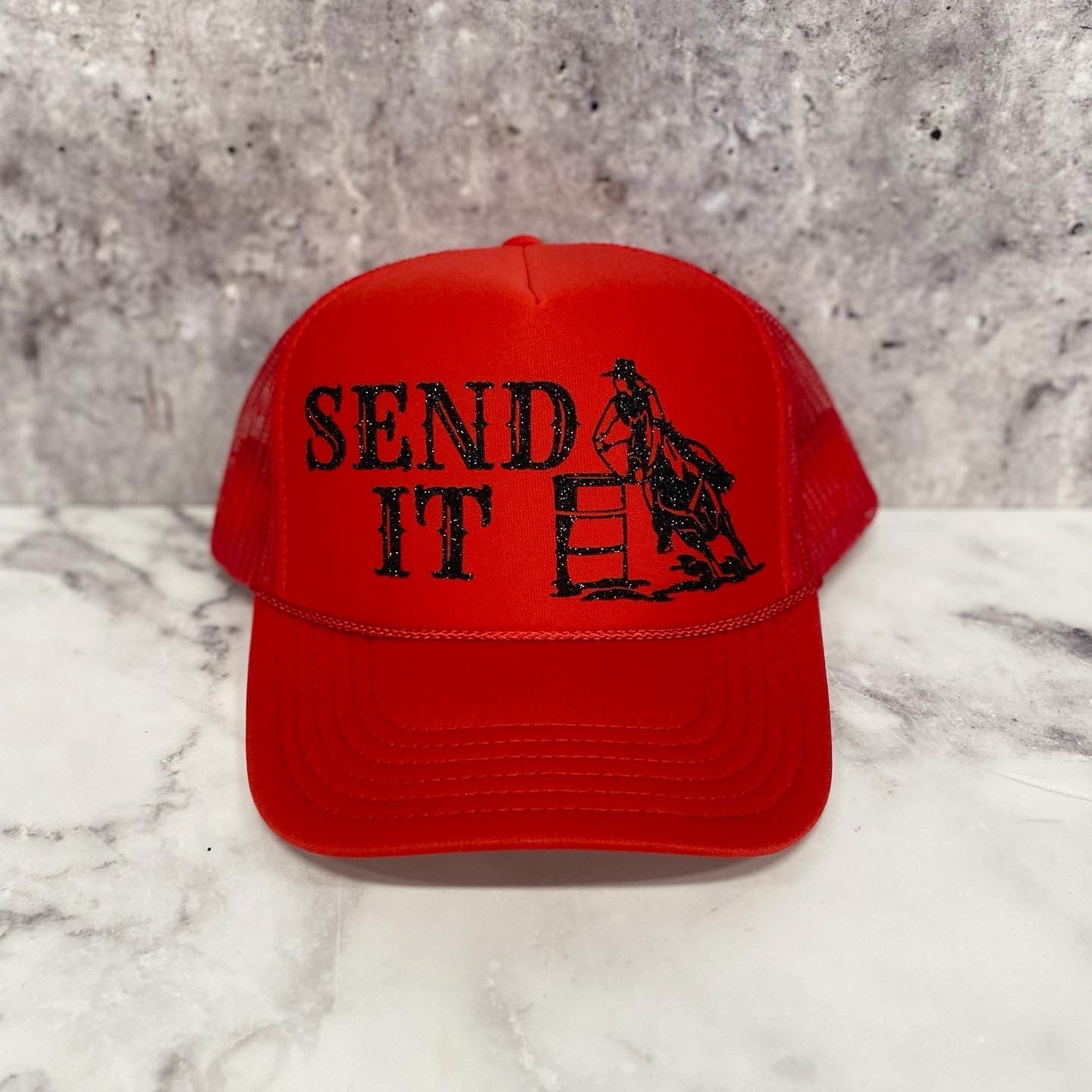 Send It Barrel Racing Trucker Hat