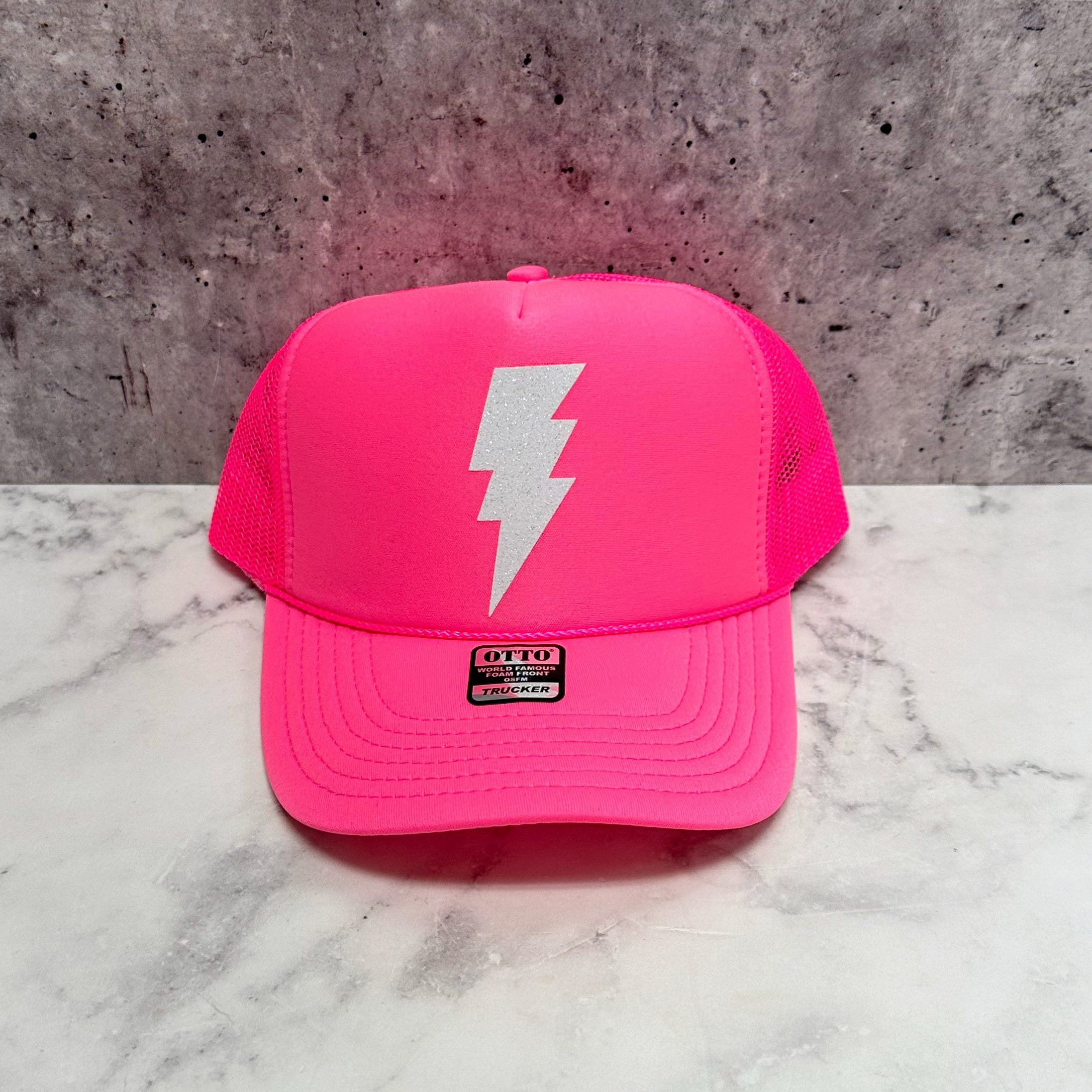 Simple Bolt Trucker Hat