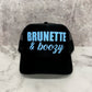 Brunette & Boozy