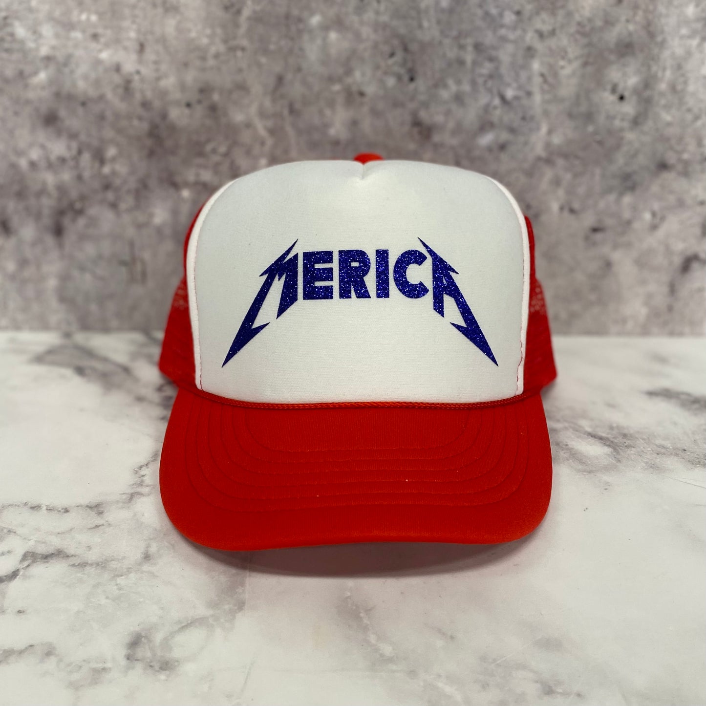 Merica Metallica Trucker