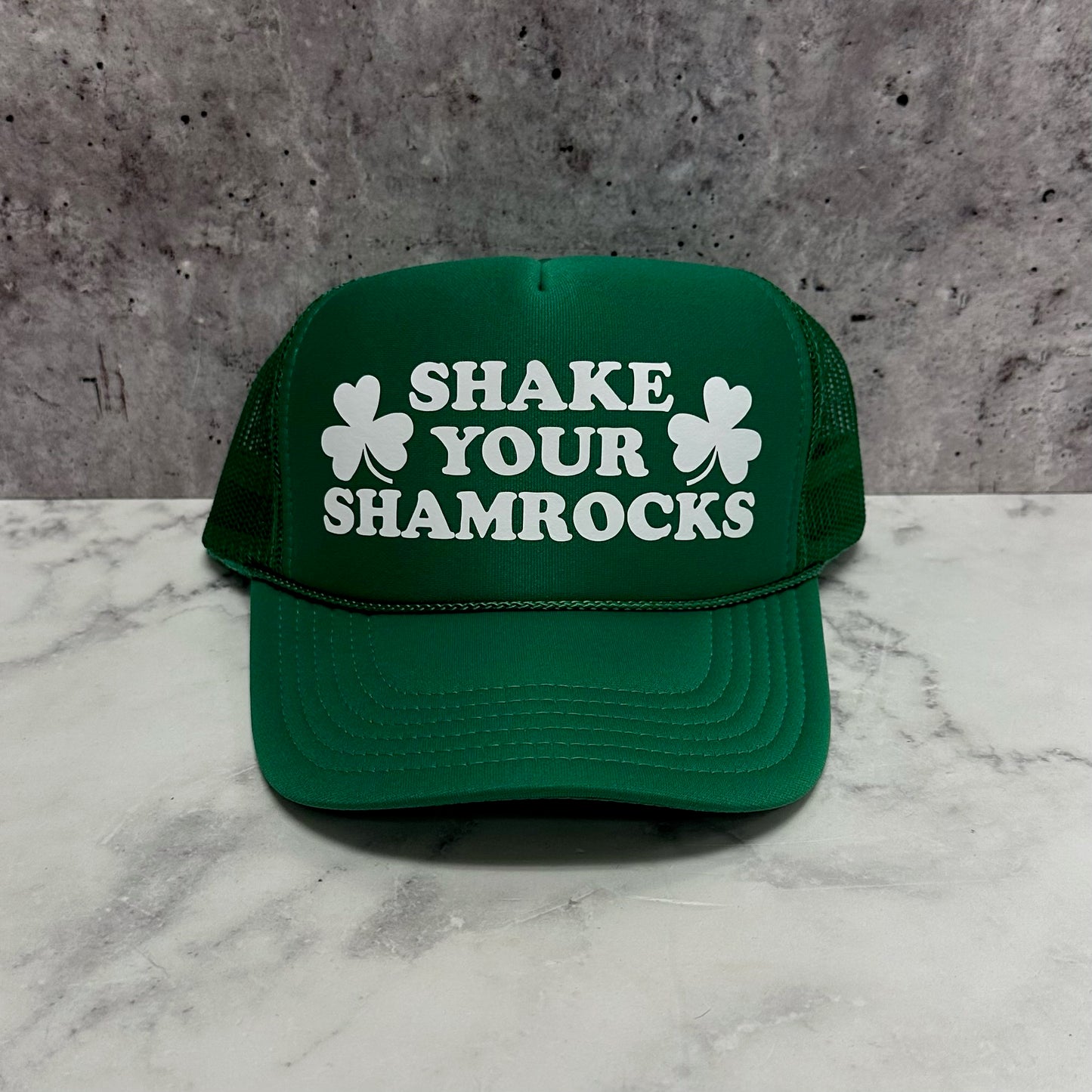 Shake Your Shamrocks St Patty's Trucker Hat