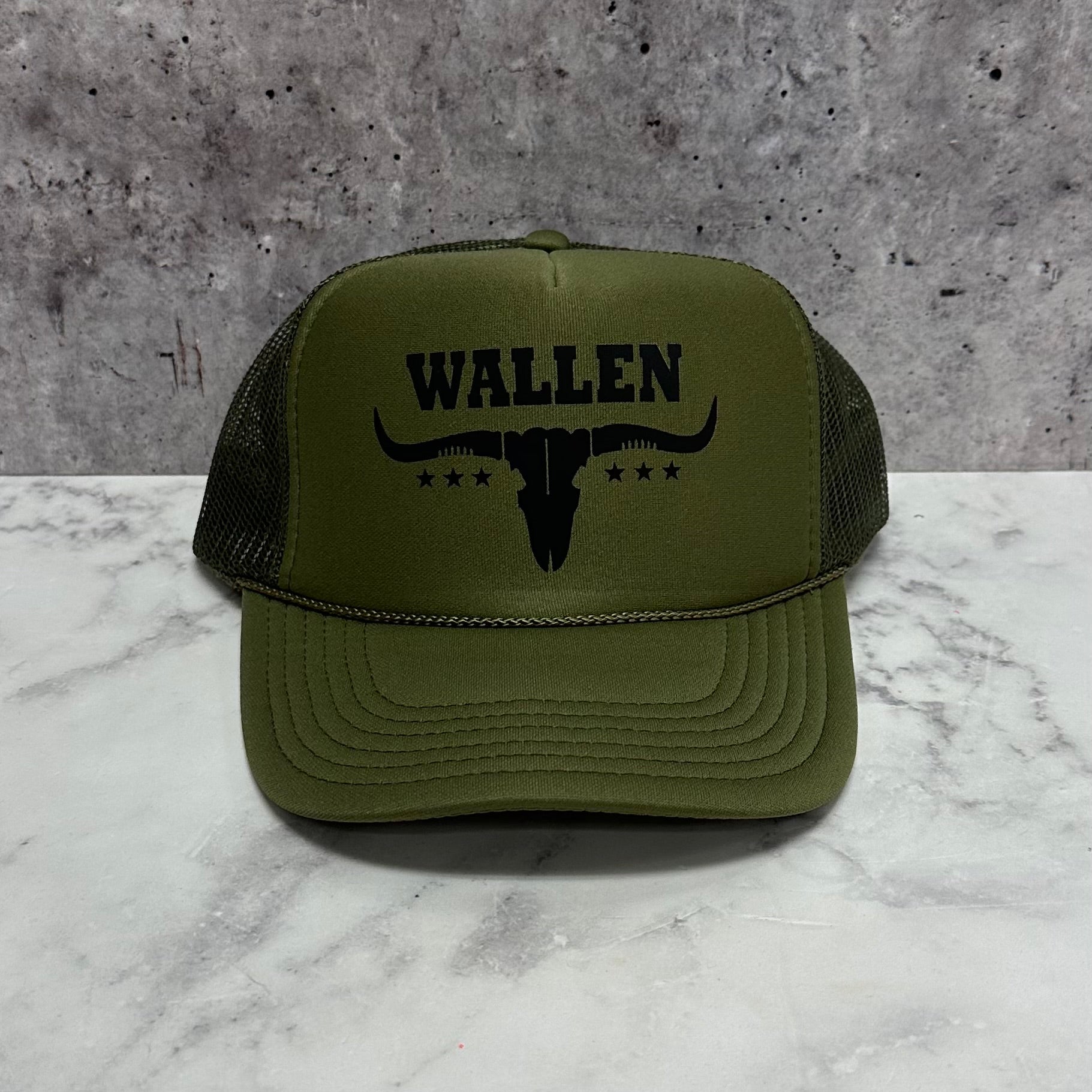 Wallen Cow Skull Trucker Hat