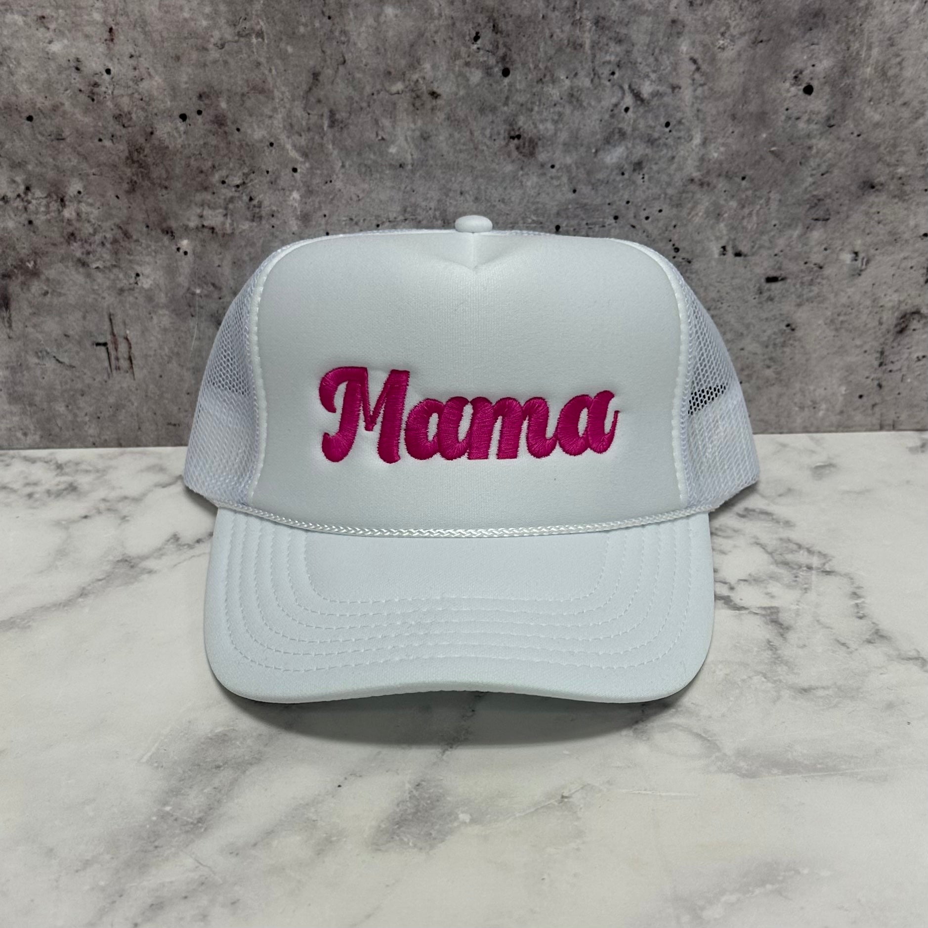 Mama Embroidered Trucker Hat