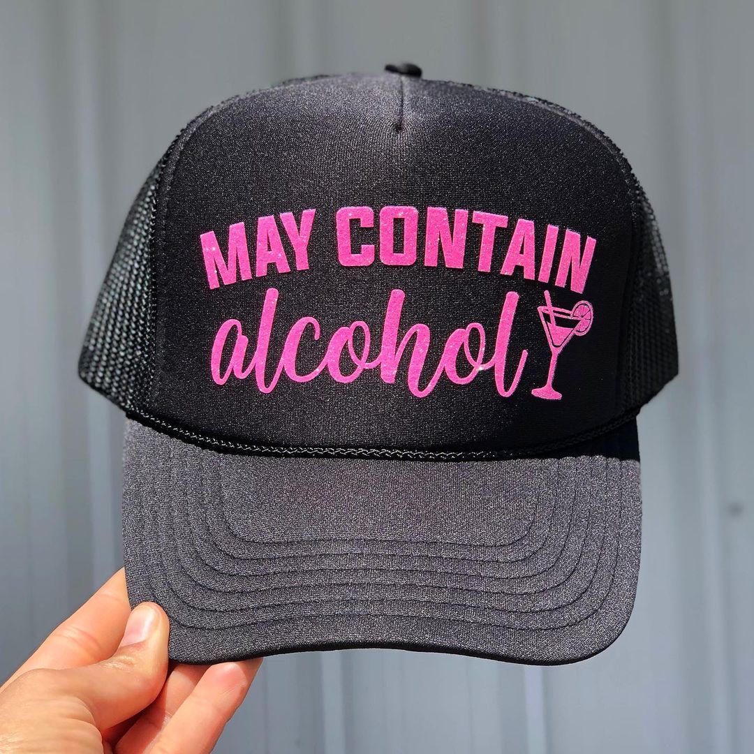 May Contain Alcohol Trucker